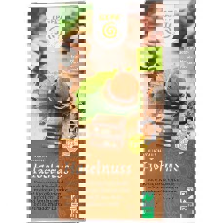 Ciocolata cu Lapte si Alune de Padure Bio si Fairtrade 100 grame Gepa