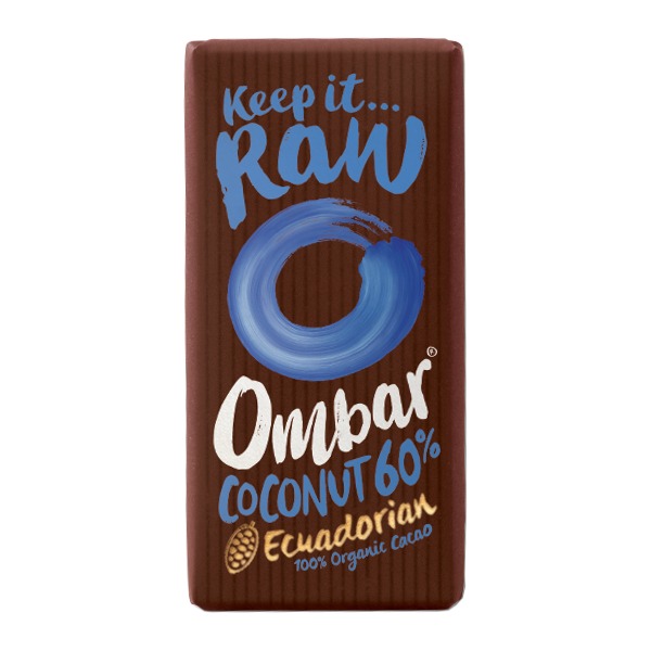 Ciocolata Raw Crema Cocos Ombar 35gr