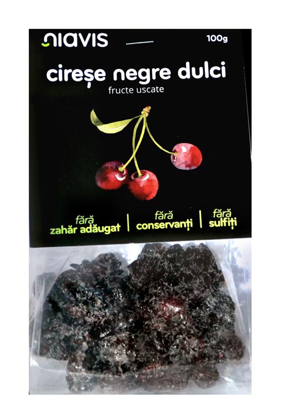 Cirese Negre Dulci Uscate 100gr Niavis
