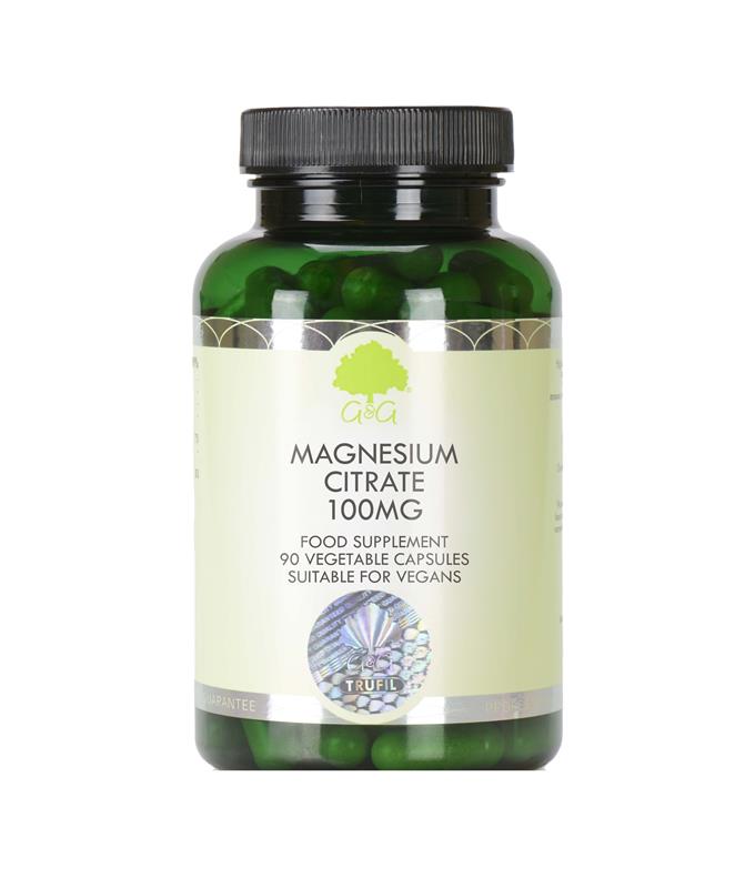 Citrat de Magneziu 100mg 90cps G&G