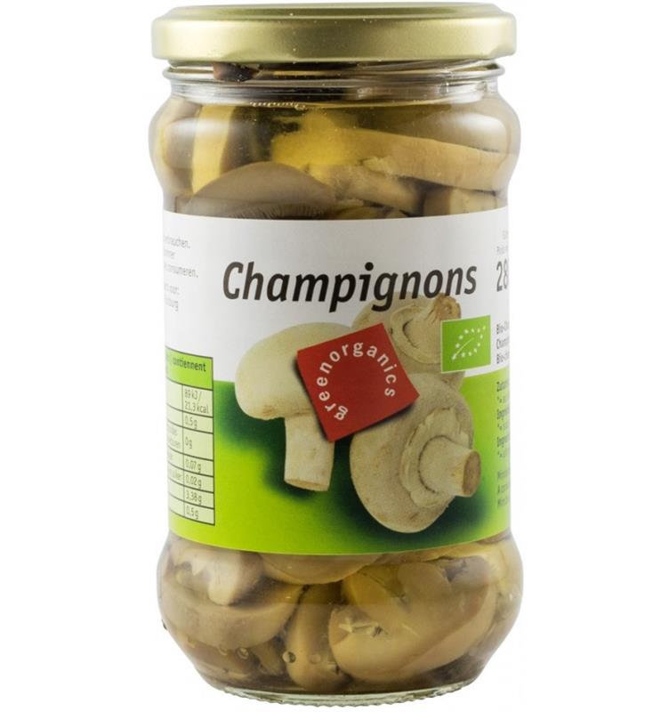 Ciuperci Champignon Bio Green Organics 330g/170g