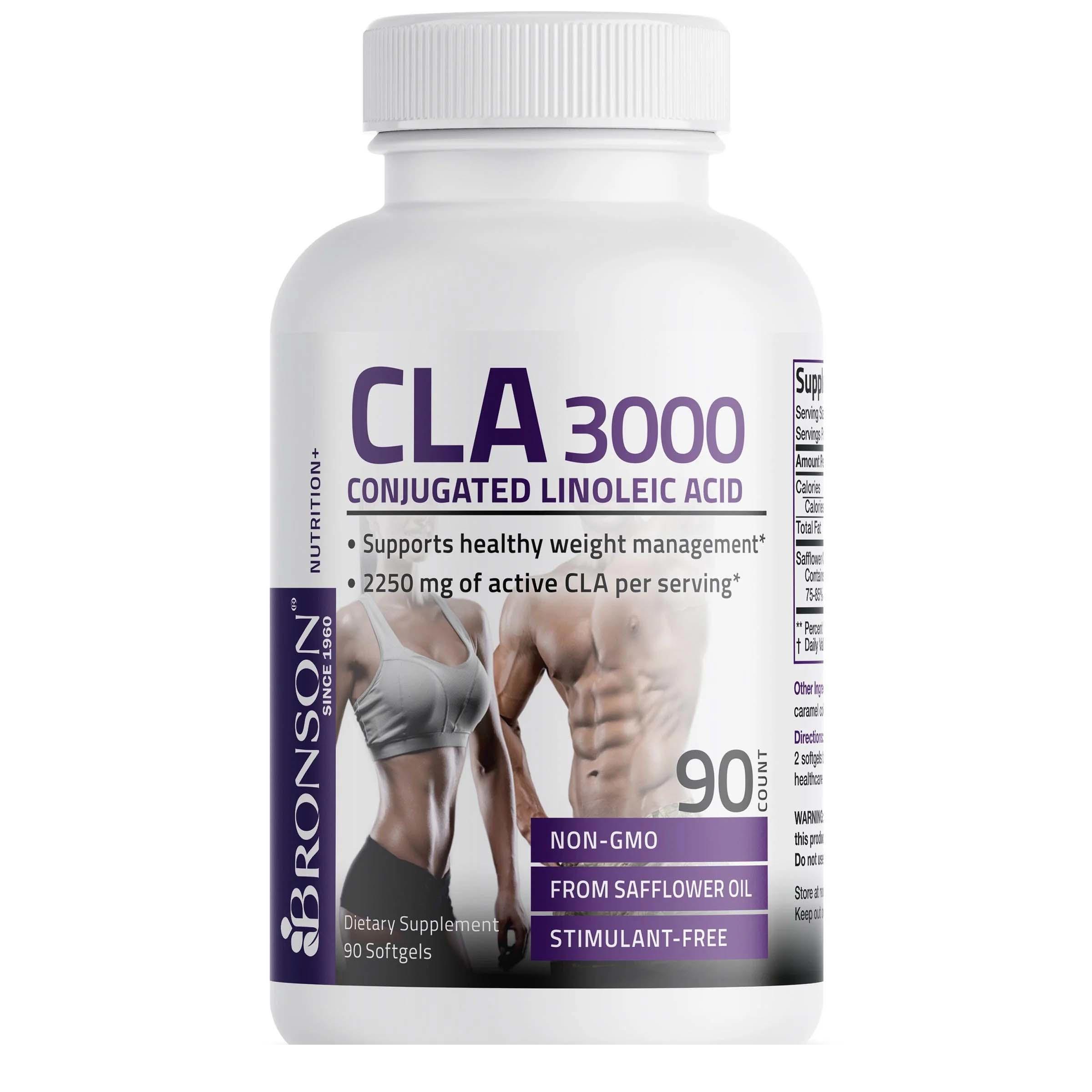 CLA 3000 Acid Linoleic Conjugat 90 capsule Bronson Laboratories