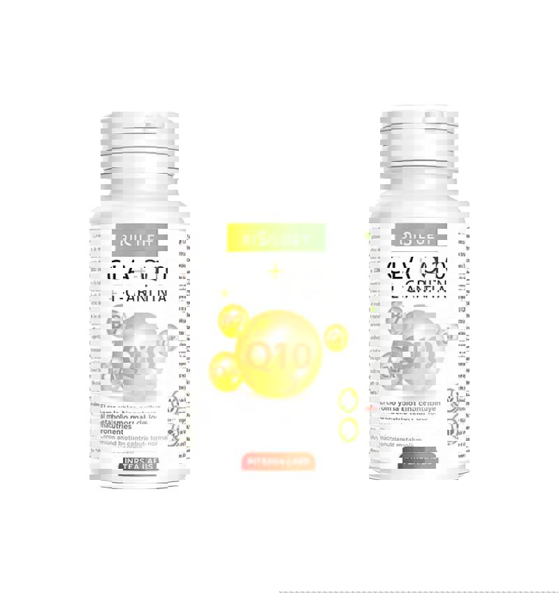 CLA + Q10 + L-Carnitina 45 capsule Bisiluet Dieteticos Intersa