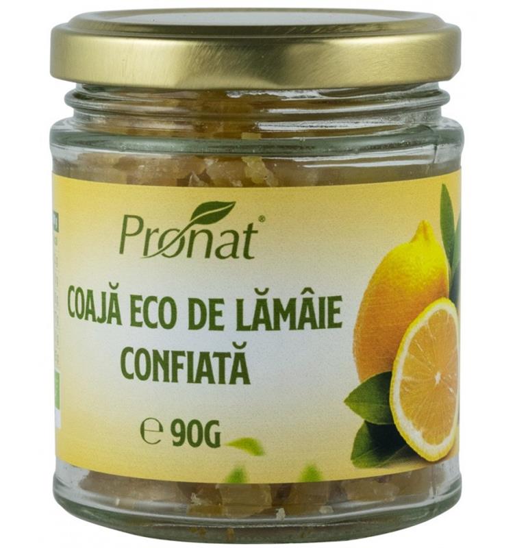 Coaja de Lamaie Confiata Bio 90 grame Pronat
