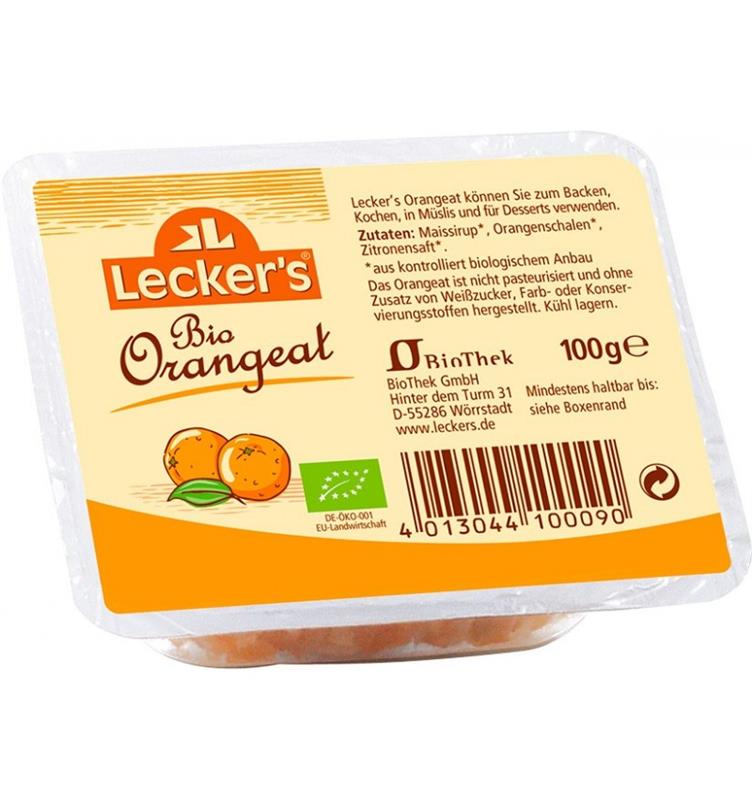 Coaja de Portocala Bio 100 grame Lecker`s