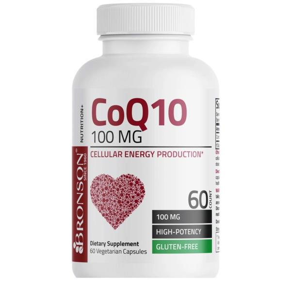 Coenzima Q10 100 miligrame 60 capsule Bronson Laboratories