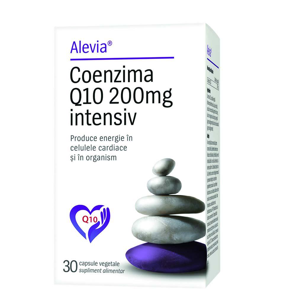 Coenzima Q10 200mg Intensiv Alevia 30cpr