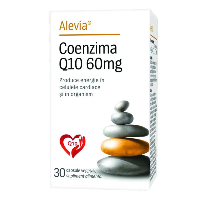 Coenzima Q10 60mg Alevia 30cps