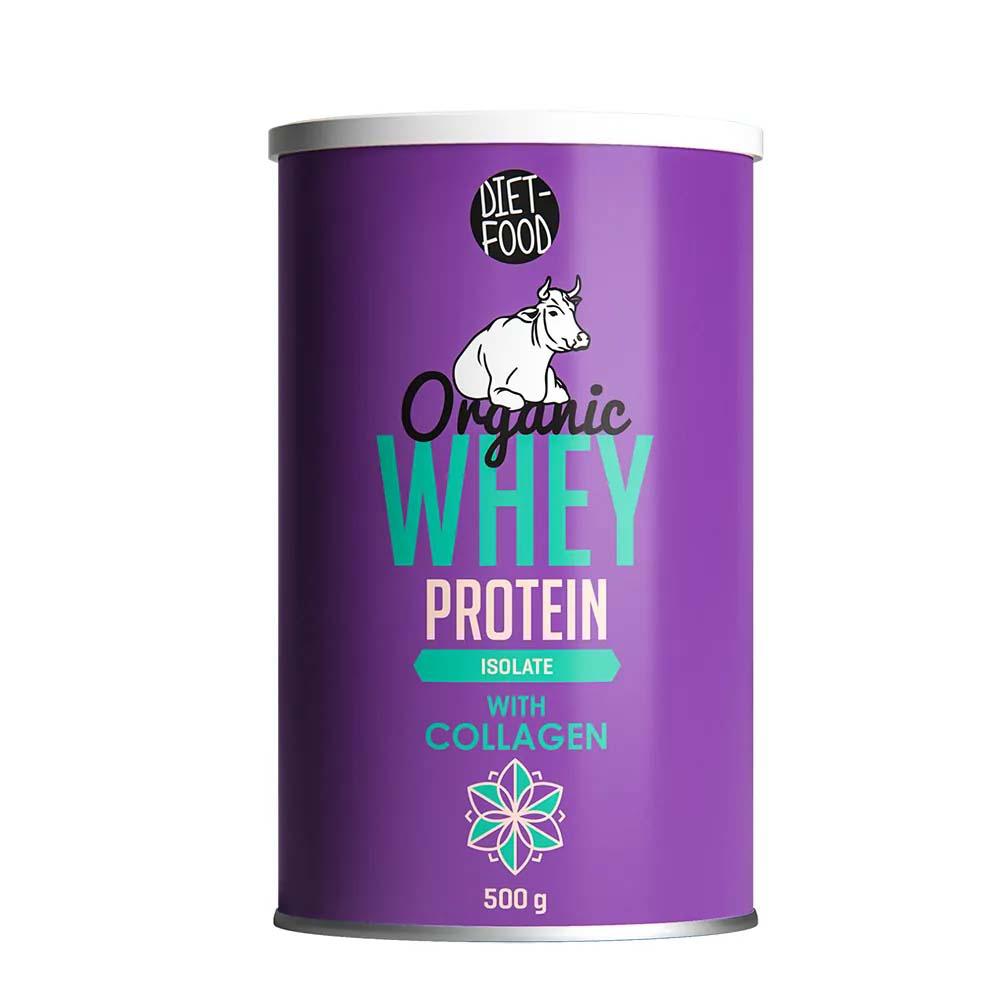 Colagen cu Izolat de Proteina Concentrata din Zer 500 grame Diet Food