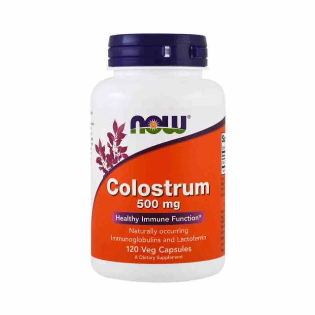 Colostrum 500 miligrame 120 capsule Now Foods