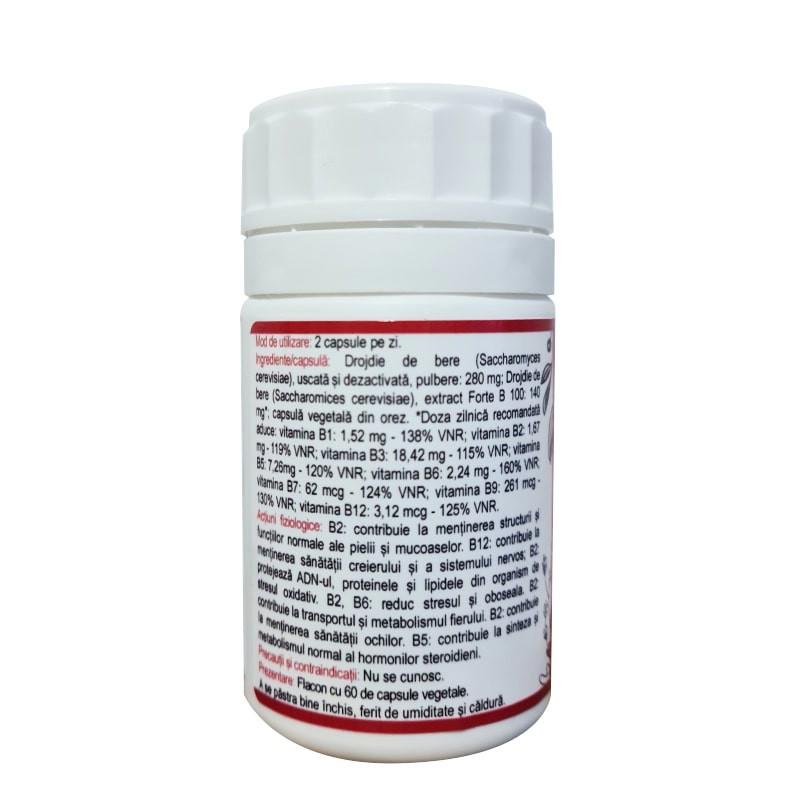 Complex B Natural 60cps Paradisul Verde