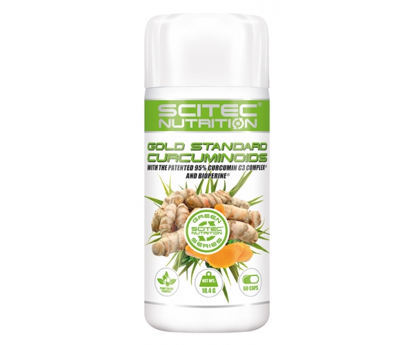 Complex de Curcumina C3 si Bioperine Gold Standard Curcuminoids 60 capsule Scitec Nutrition