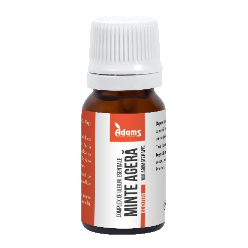 Complex de Uleiuri Esentiale Minte Agera 10 mililitri Adams