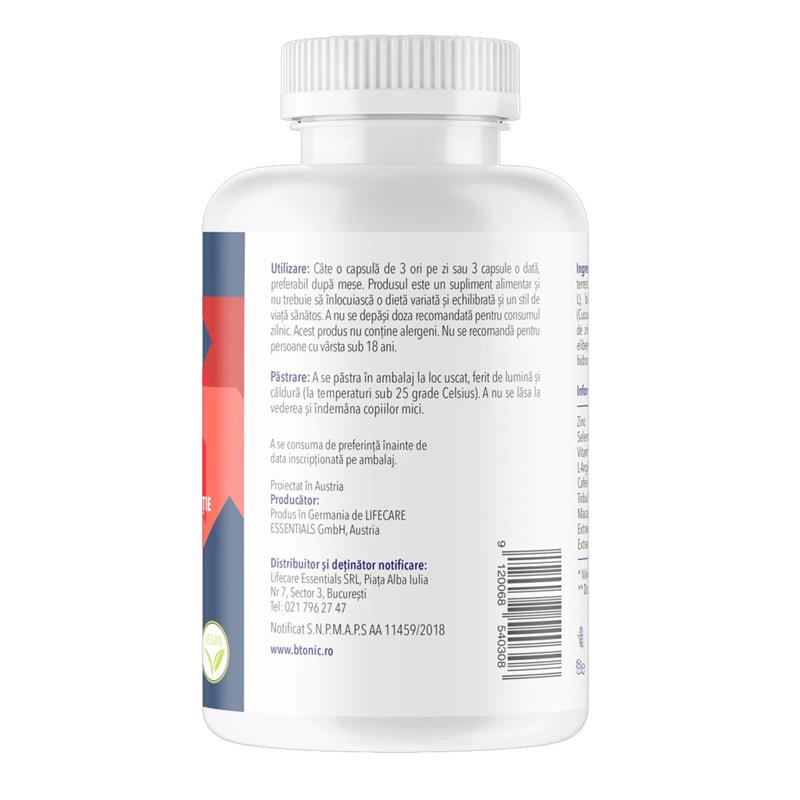 Complex Natural pentru Barbati Bitonic Man 90 capsule B!tonic