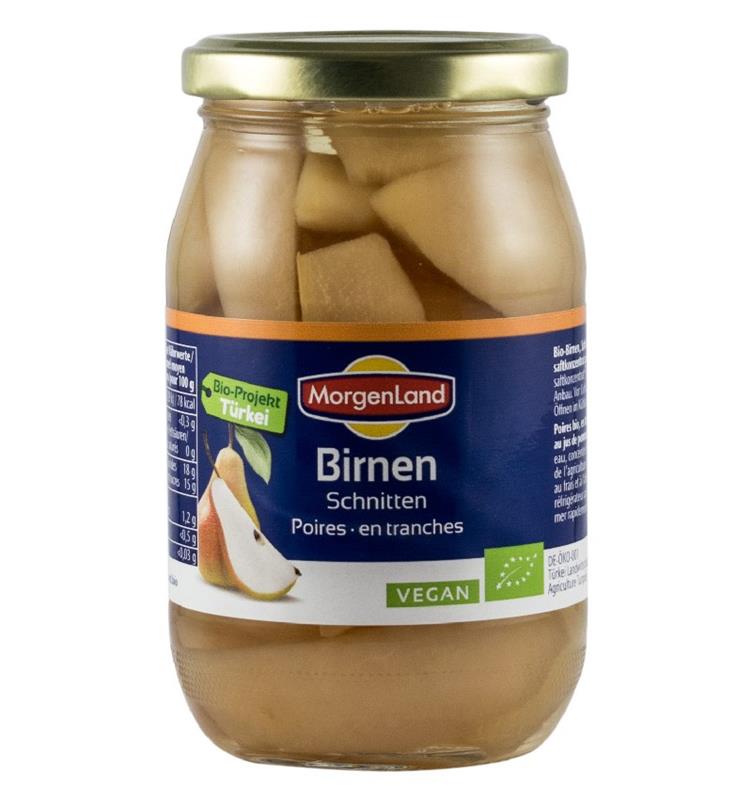 Compot de Pere Bio 365g/220g MorgenLand
