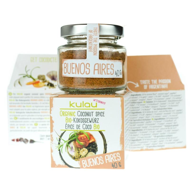 Condiment Buenos Aires cu Cocos Bio Kulau 40gr
