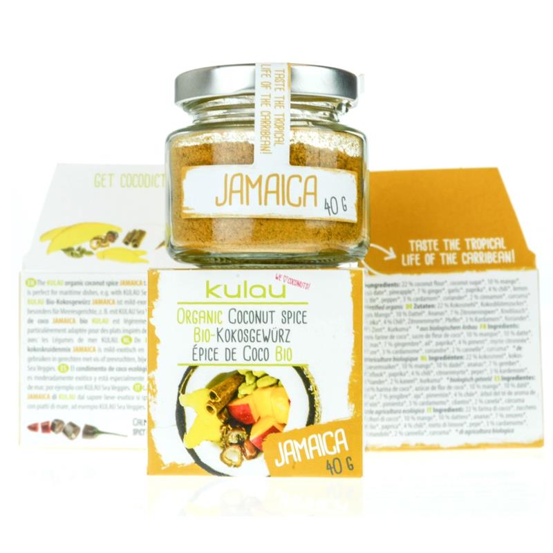 Condiment Jamaica cu Cocos Bio Kulau 40gr