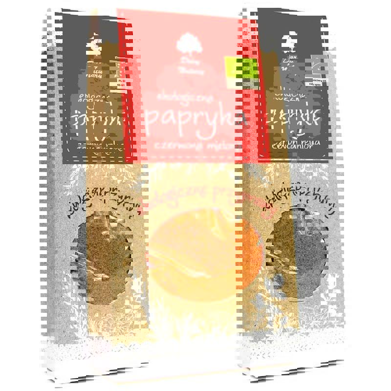 Condiment Paprika Ardei Rosu Dulce Macinat Bio 50 grame Dary Natury