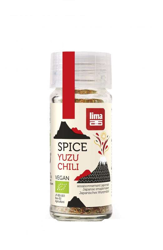 Condiment Yuzu cu Chilli Bio 14 grame Lima