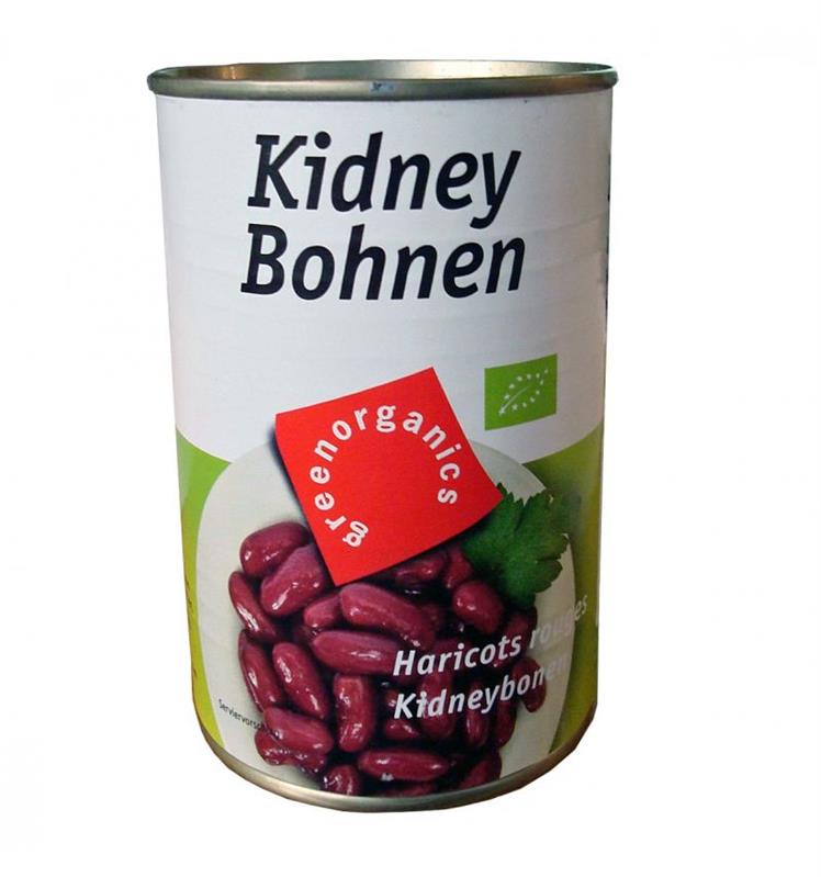 Conserva Bio de Fasole Rosie Green Organics 400g/240g