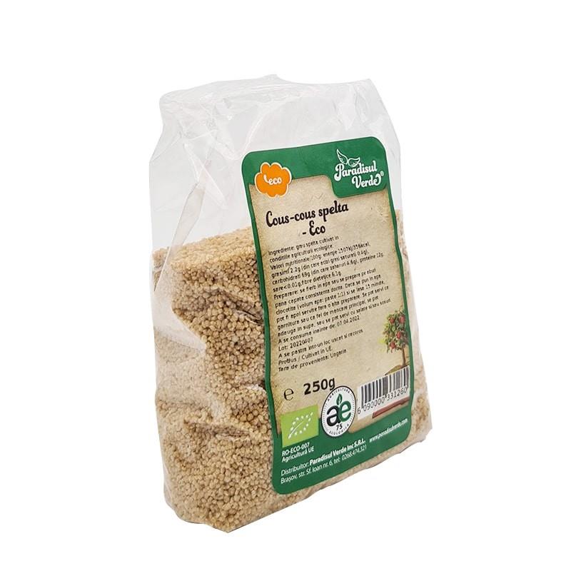 Cous Cous din Grau Spelta Bio 250 grame Paradisul