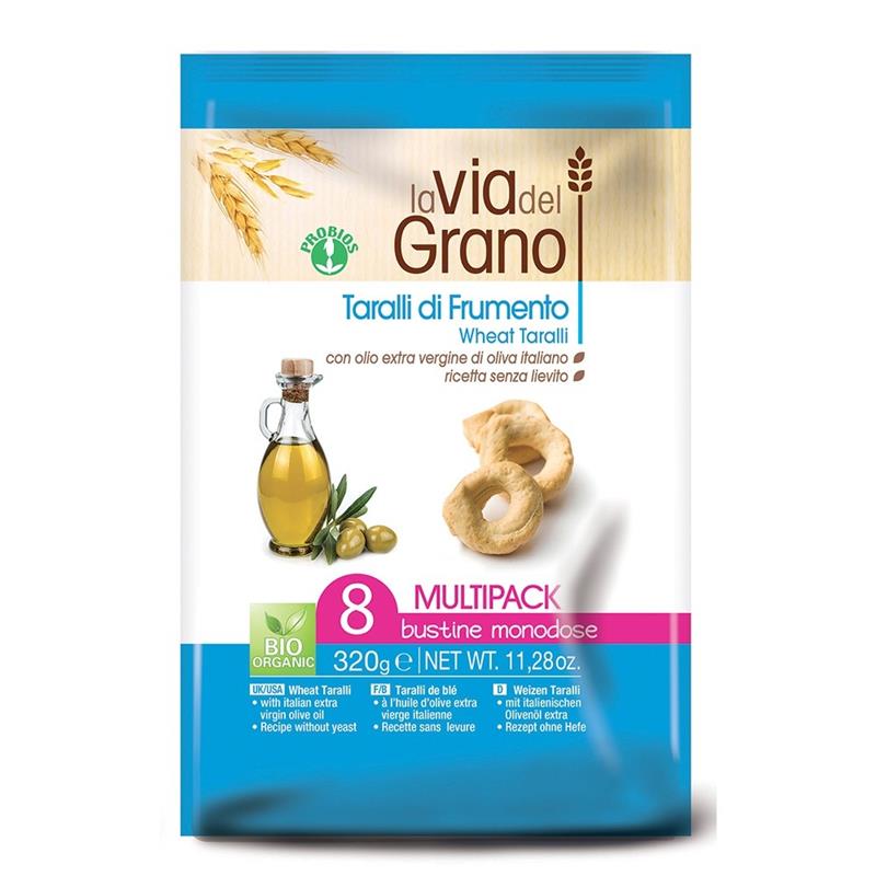 Covrigei cu Ulei de Masline Bio Probios 8x 40gr