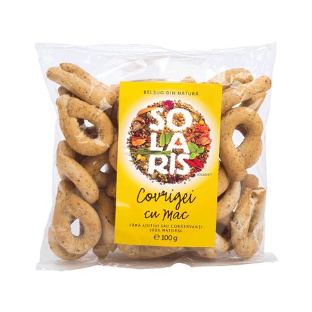 Covrigei Faina Integrala si Mac Solaris 100gr