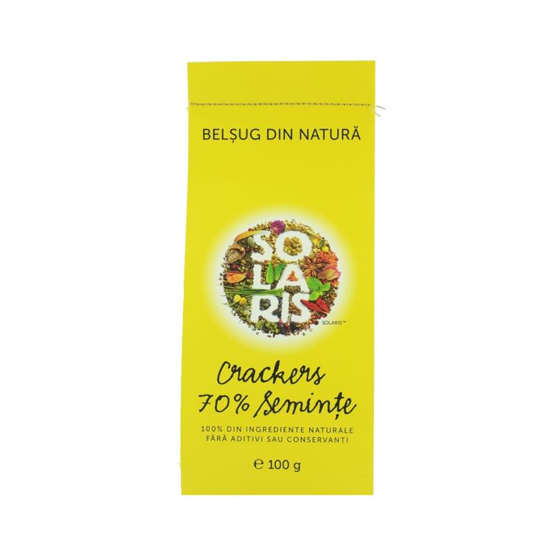 Crackers 70% Seminte 100gr Solaris