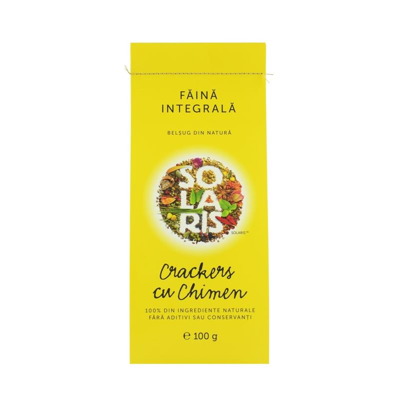 Crackers cu Chimen 100gr Solaris
