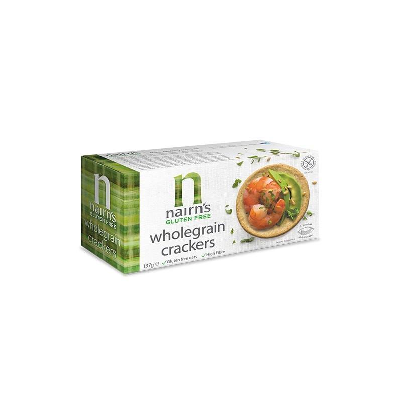 Crackers din Ovaz Integral Fara Gluten 137 grame Nairn's