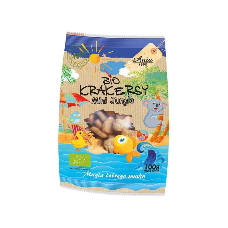 Crackers Mini Jungle Bio 100 grame Bio Ania