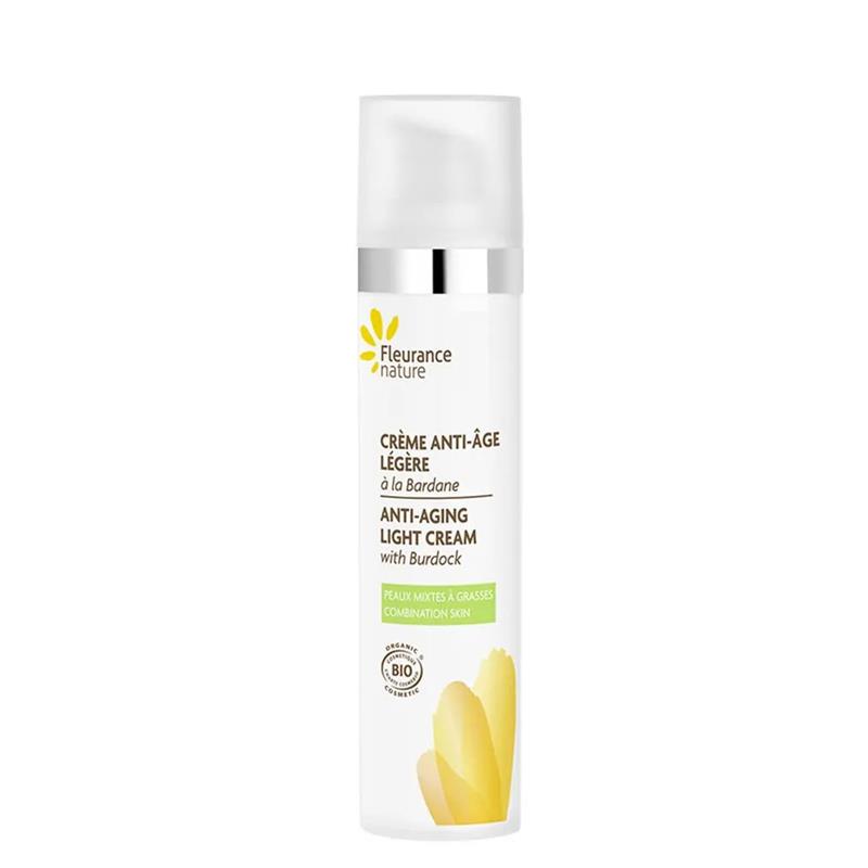 Crema Anti-Age cu Brusture pentru Ten Mixt-Gras Bio 40 mililitri Fleurance