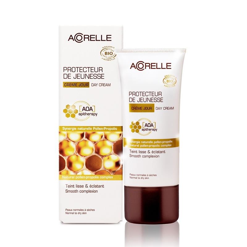 Crema Antirid de Zi cu Polen si Propolis Acorelle 50ml