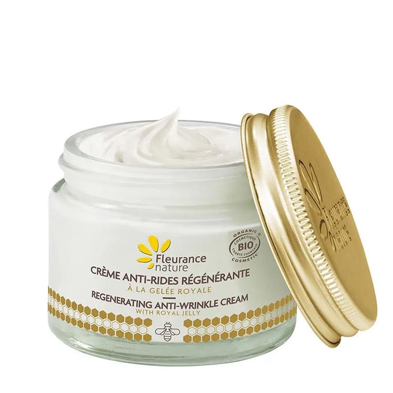 Crema Antirid Regeneranta cu Laptisor de Matca Bio 50 mililitri Fleurance Nature