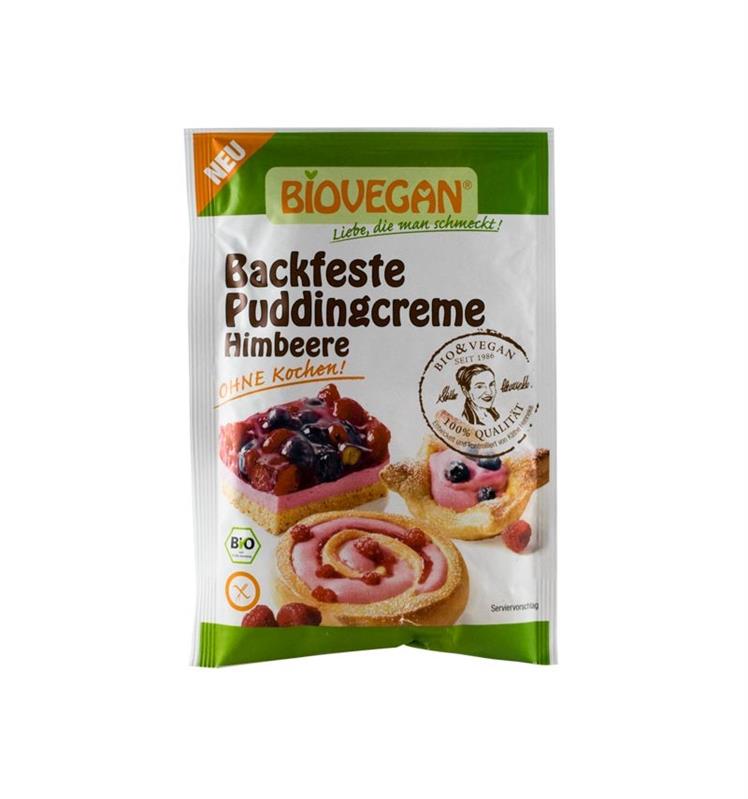 Crema Bio Solida pentru Budinca cu Zmeura  Biovegan Pronat 52gr