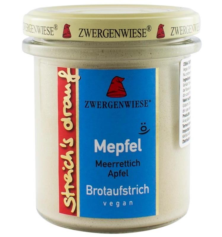 Crema Bio Tartinabila cu Hrean si Mere Zwergenwiese 160gr