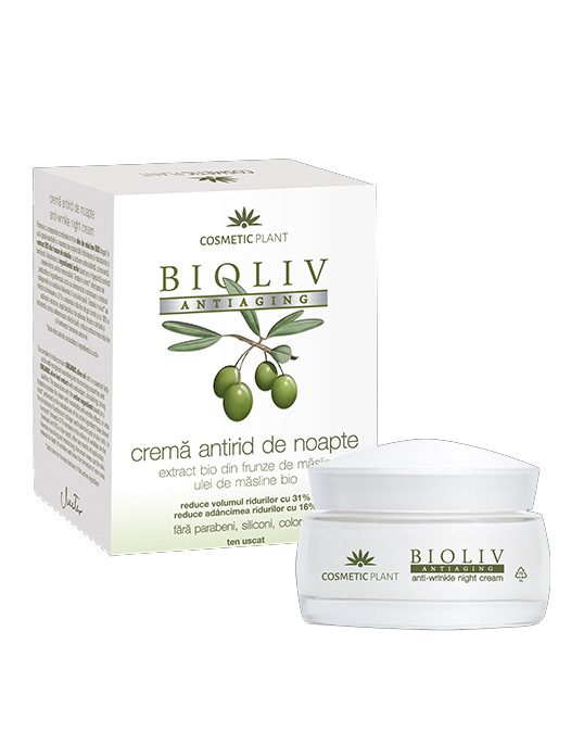 Crema Antirid de Noapte Bioliv Antiaging 50ml