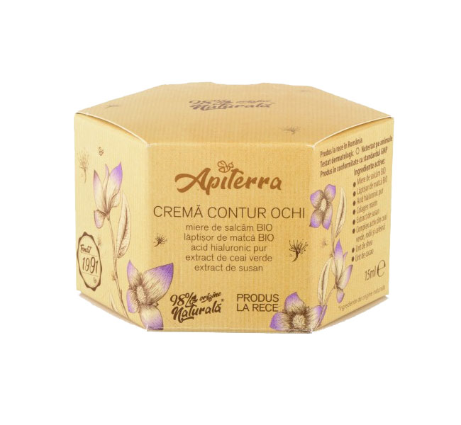 Crema Contur Ochi Apiterra 15ml Apicola Pastoral Georgescu