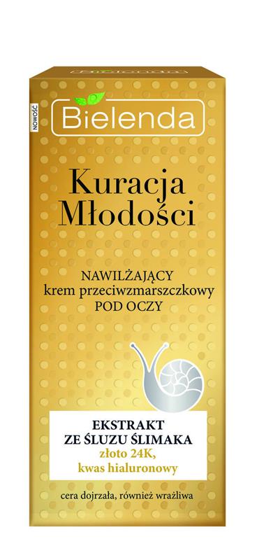 Crema Contur Ochi Hidratanta Antirid cu Extract de Melc 15ml Bielenda