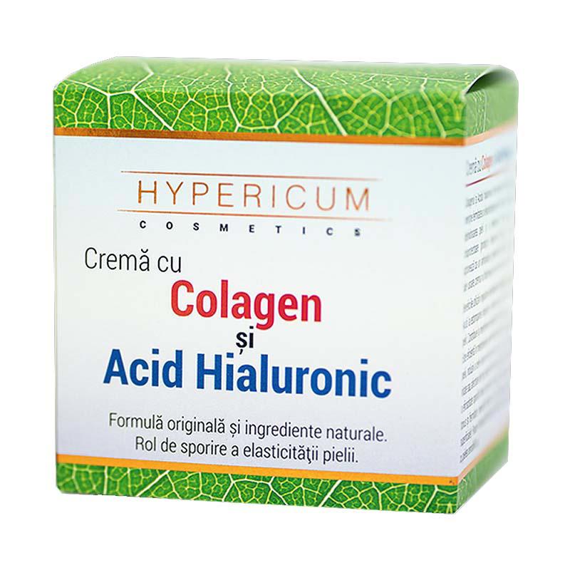 Crema cu Colagen si Acid Hialuronic 40ml Hypericum