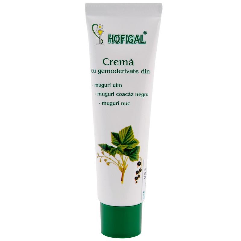 Crema cu Gemoderivate din Ulm, Nuc si Coacaz Hofigal 50ml