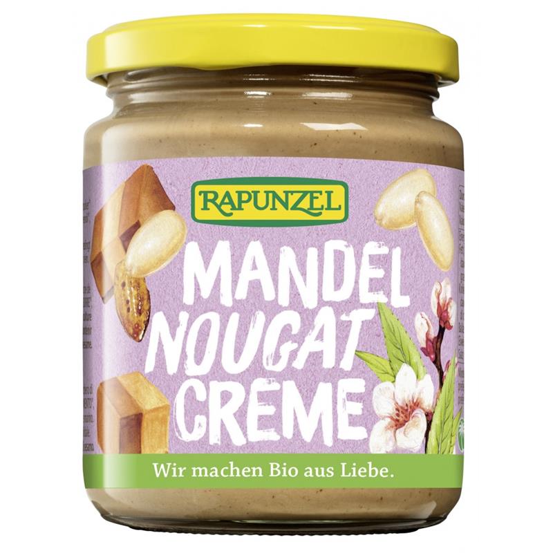 Crema cu Migdale si Nougat Bio 250gr Rapunzel