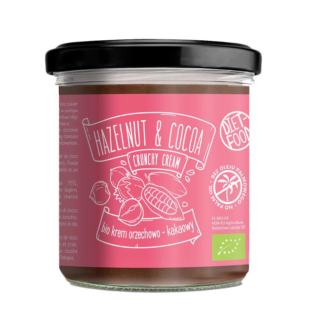 Crema de Alune cu Cacao Bio Nutty Diet Food 300gr