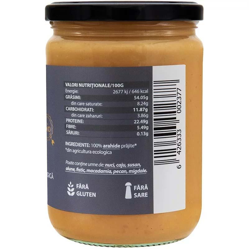 Crema de Arahide Crunchy Eco 500 grame Obio