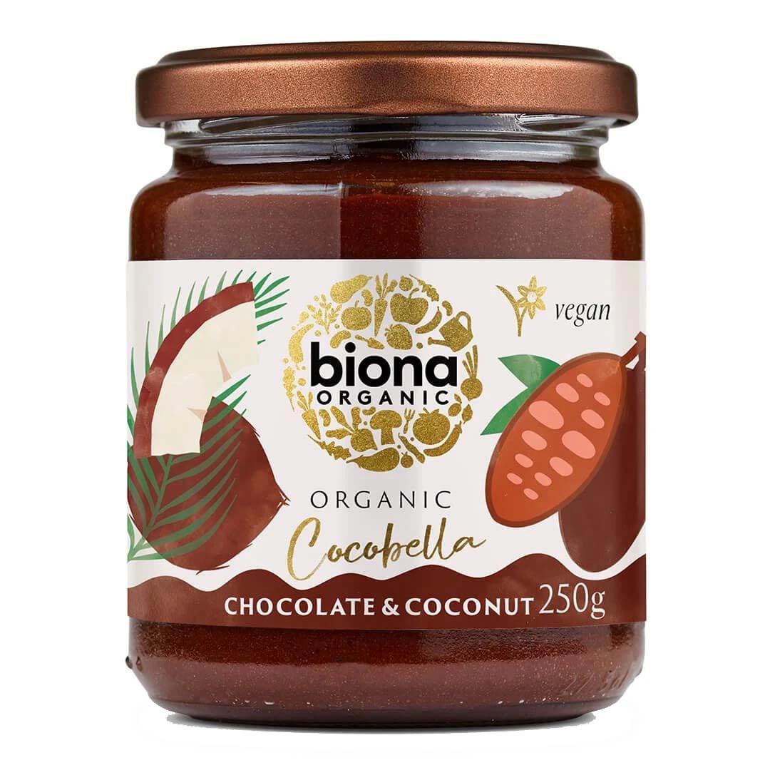 Crema de Cocos Tartinabil cu Ciocolata Bio Biona 250gr