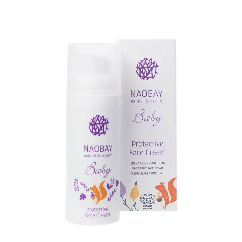 Crema de Fata Protectoare pentru Copii cu Extracte Organice de Galbenele si Musetel 100 mililitri Naobay