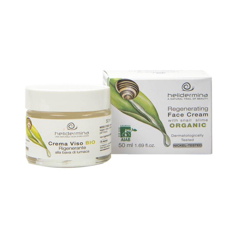 Crema de Fata Revitalizanta cu 30% Extract de Melc Bio Helidermina 50 mililitri La Dispensa