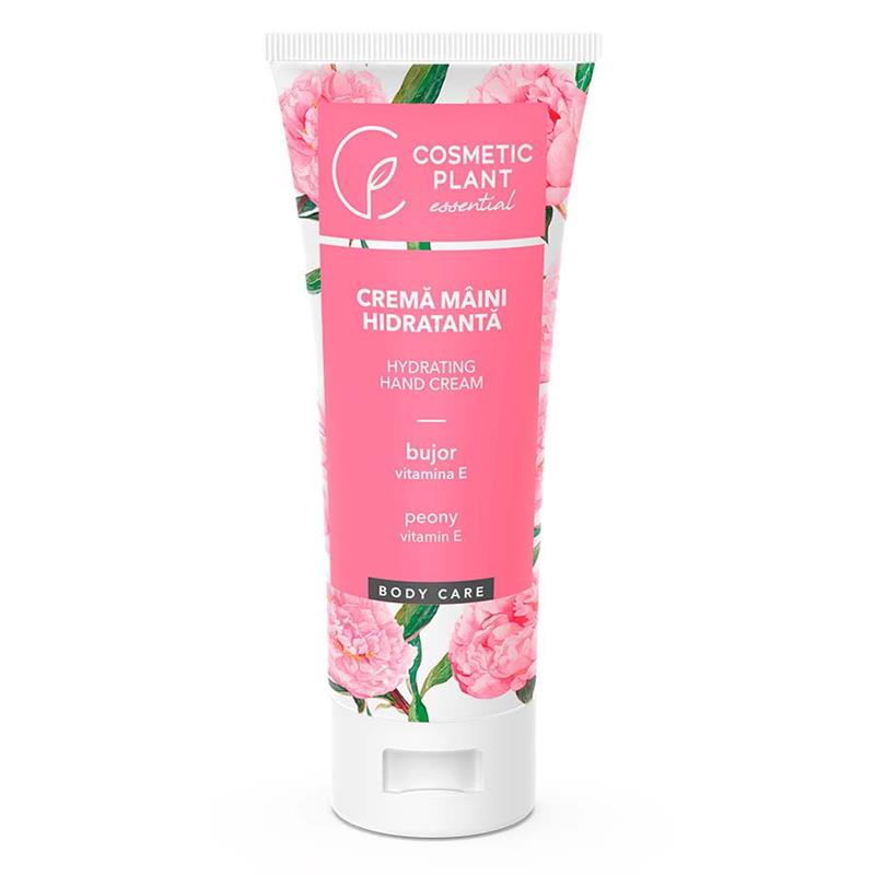 Crema de Maini Hidratanta cu Extract de Bujor si Vitamina E 100 mililitri Cosmetic Plant