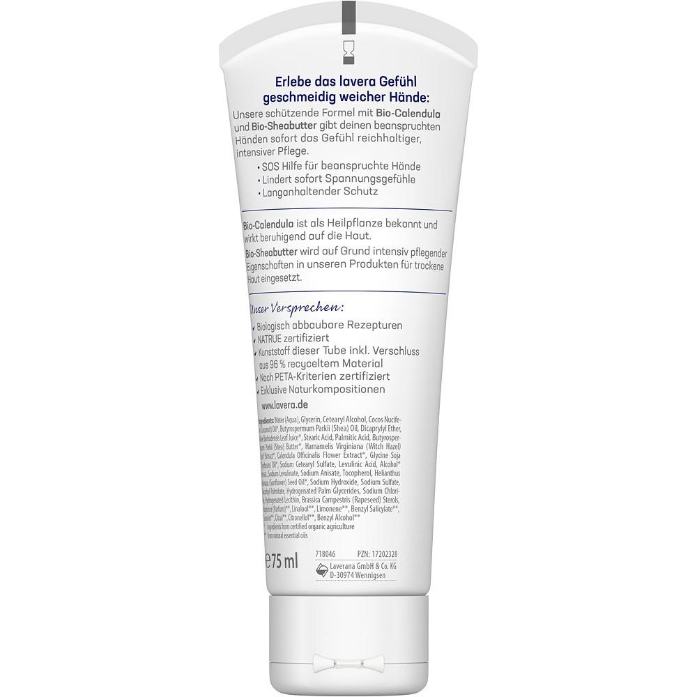 Crema de Maini Reparatoare cu Galbenele si Unt de Shea Bio 75 mililitri Lavera