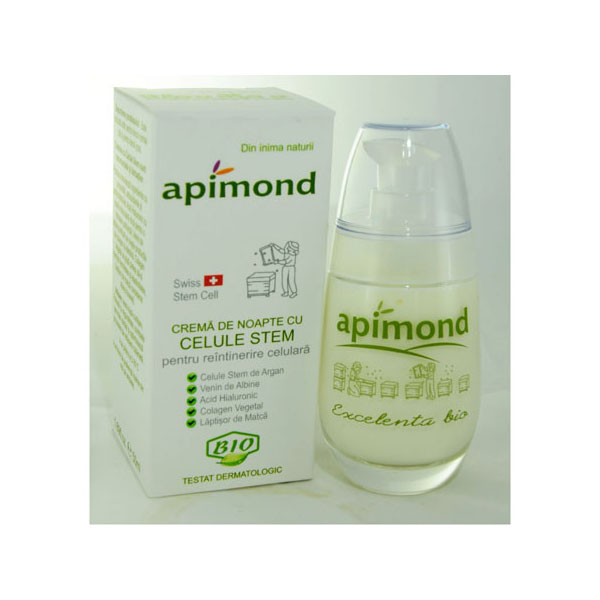 Crema de Noapte cu Celule Stem Eco Apimond 50ml